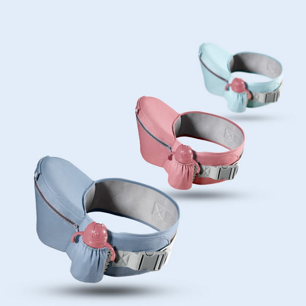 Ergonomische Babytrage mit Kängurutasche