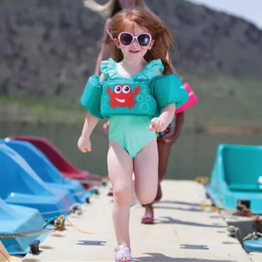 AquaSuit - Die Ultimative Kinder Schwimmhilfe mit Armflügeln