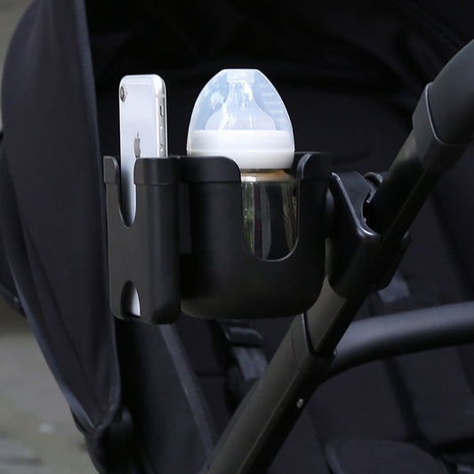 Flaschenhalter und Handyhalter für Kinderwagen